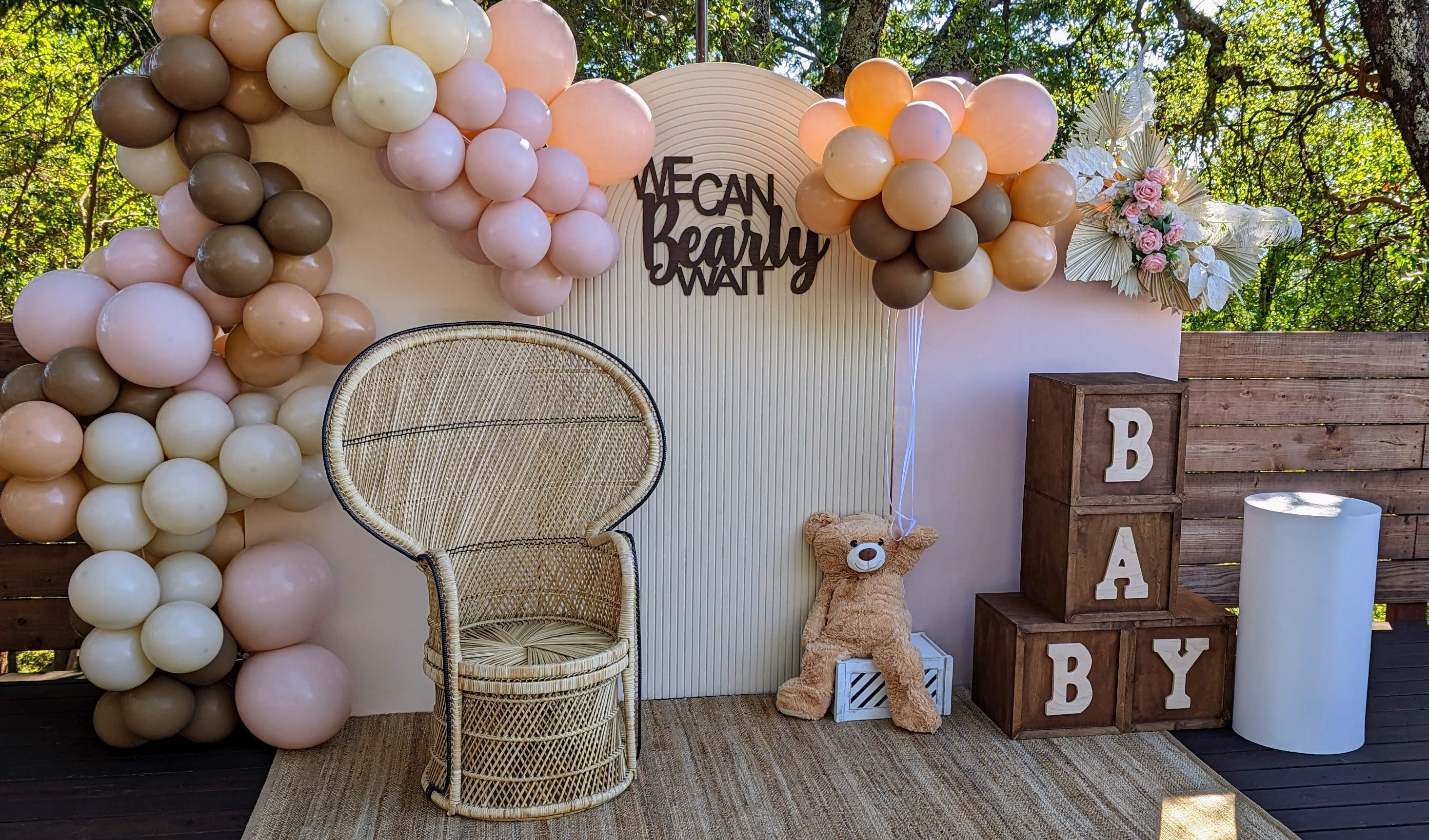 Baby shower at Living Well Event Center