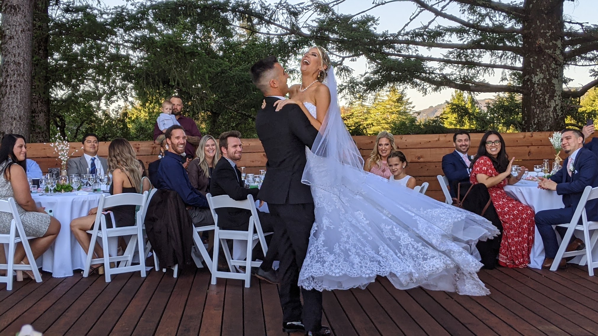 Chris and Lauren wedding at Living Well Event Center