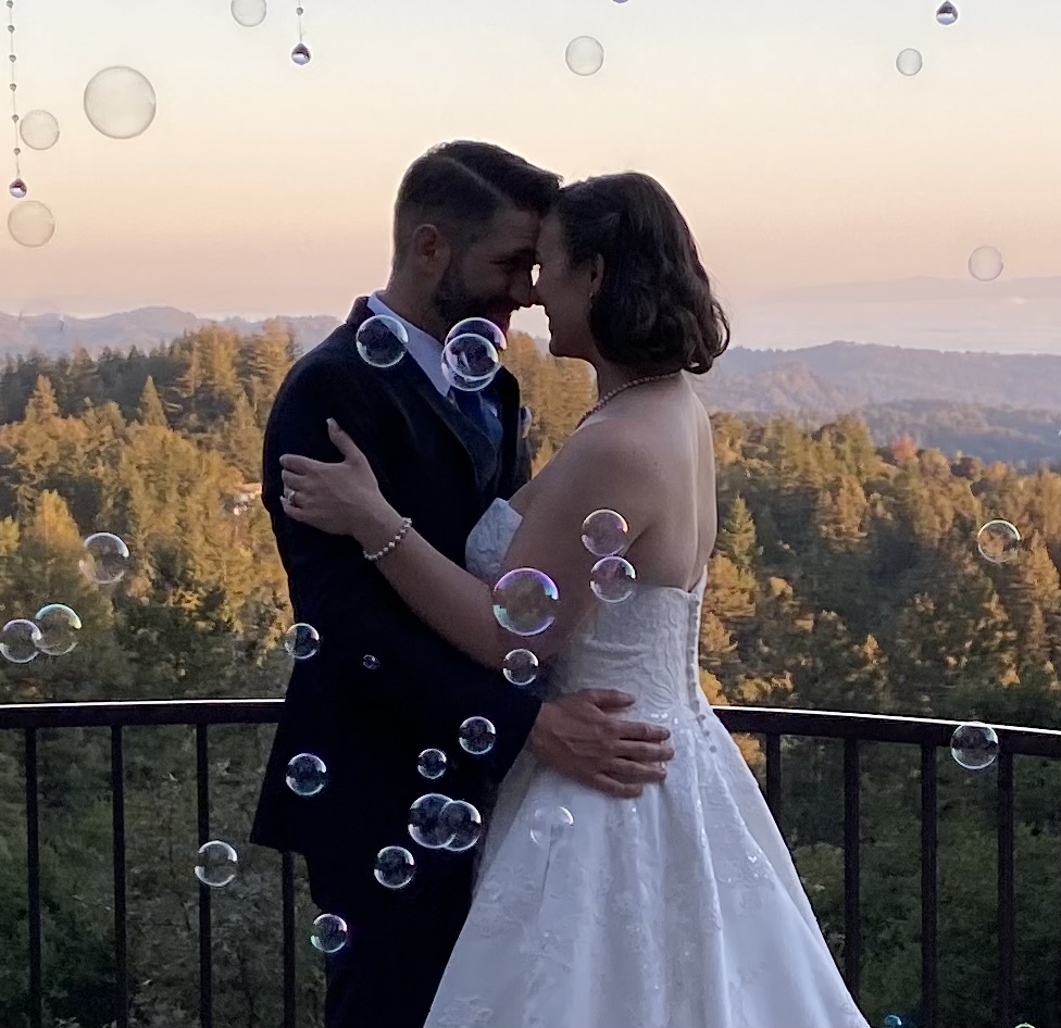 Wedding ceremony at Living Well Event Center Los Gatos