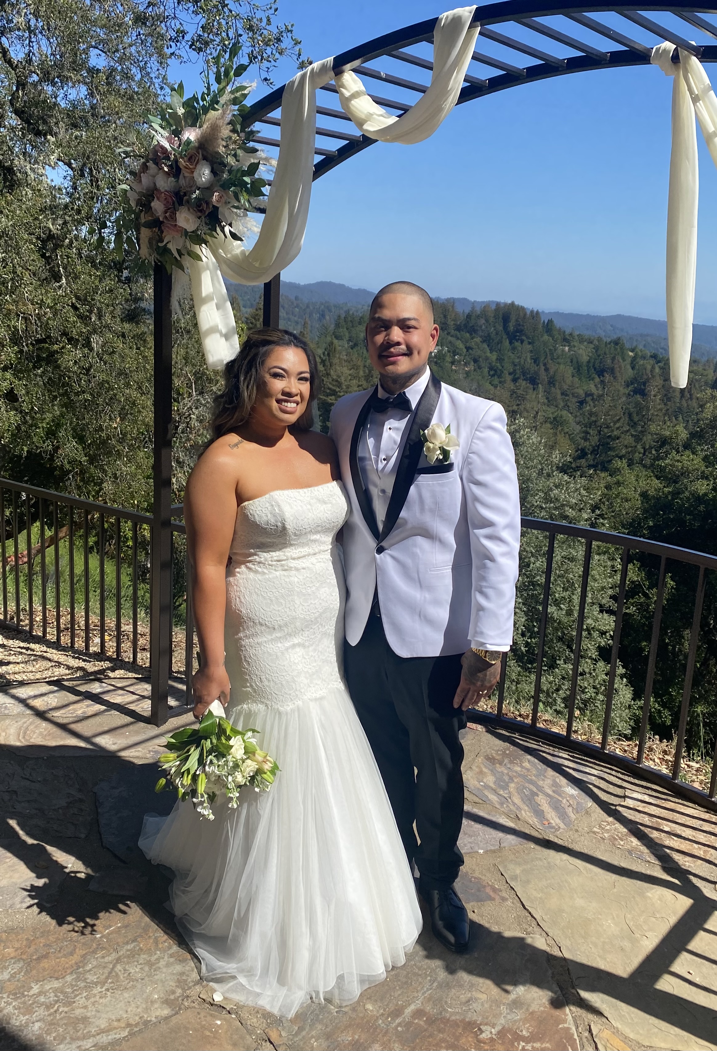 Beautiful wedding at Living Well