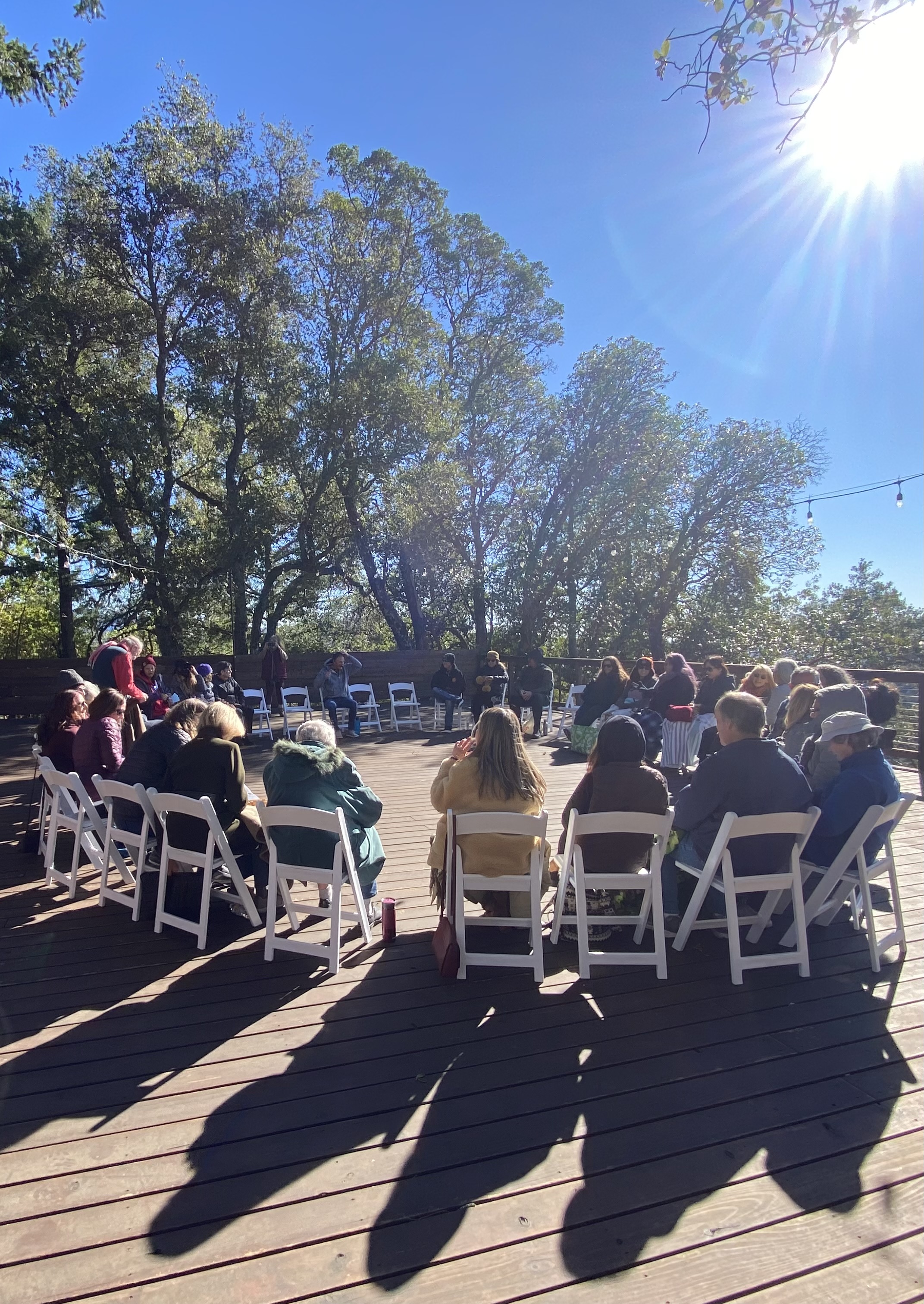 Memorial celebration at Living Well