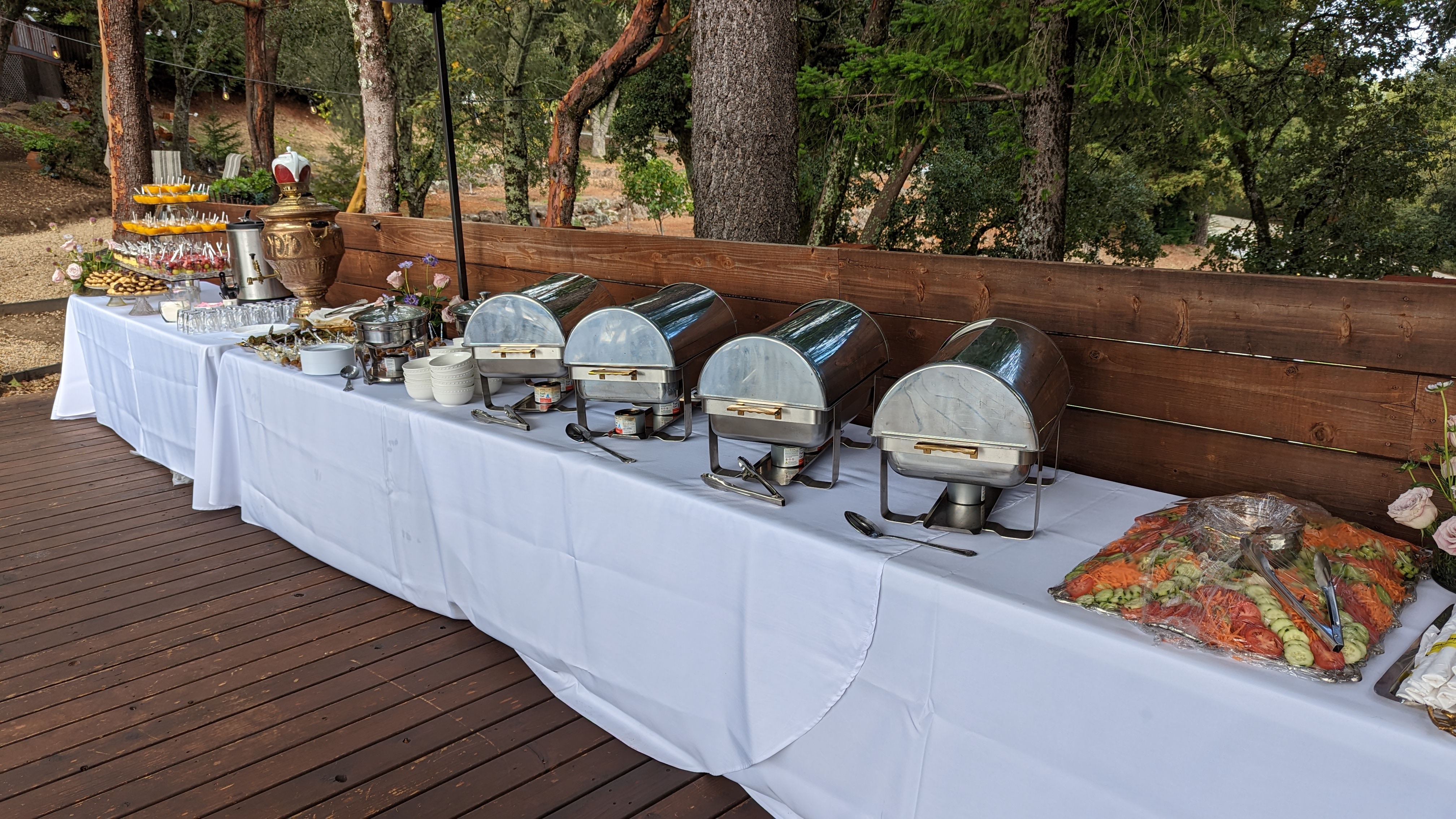 Santa Cruz Mountains venue with ocean views