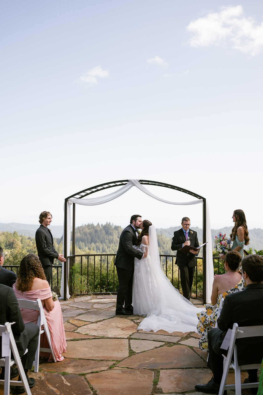 Ceremony arch at Living Well
